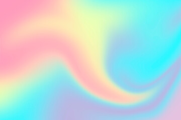 Unicorn Holographic Texture Background	
