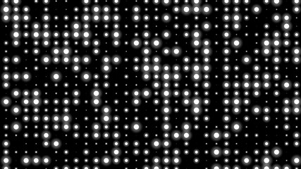 Dot white black pattern gradient texture background. Abstract  technology big data digital background. 3d rendering.