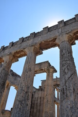Fototapeta premium Ancient temple-Sounion