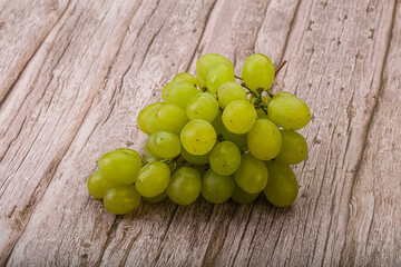 Sweet and tasty green grape