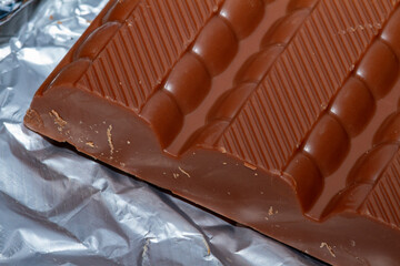 barre chocolat lait