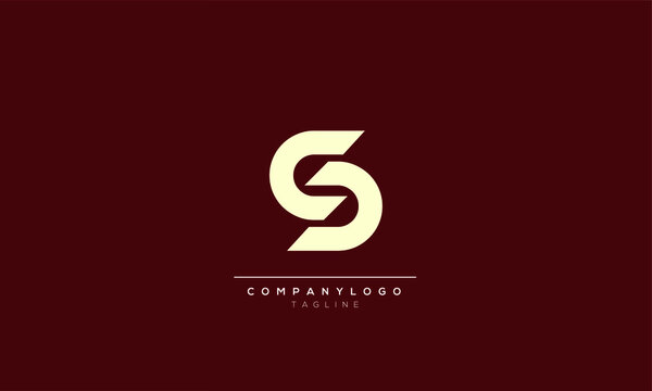 CSC Abstract initial monogram letter alphabet logo design
