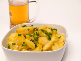 Bavarian potato salad