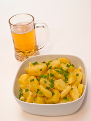Bavarian potato salad