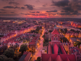 gdansk city at night © Jurand
