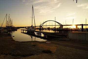 Fehmarnsundbrücke Sunset 1