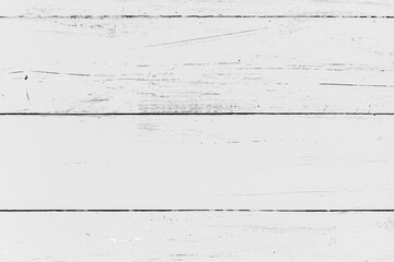 Grungy white wooden wall. Flat background photo