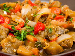 Ajapsandali - traditional Georgian and Armenian vegetarian dish