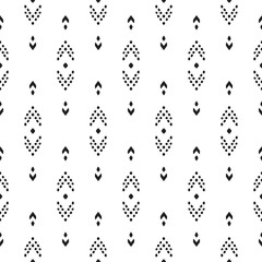 Tribal seamless pattern. Ethnic background. 