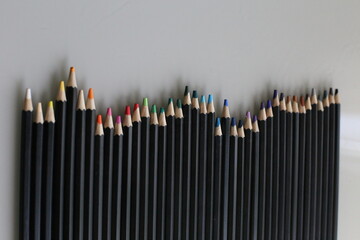 Vague de mines de crayons