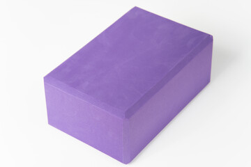 Purple Yoga Blocks, for Flexibility and Balance Training