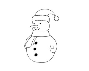 Happy Holidays, Snowman in a red hat and scarf, Snowman , Snowmen 