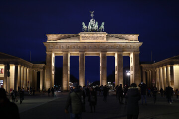 Obraz premium Brandenburger Tor in Berlin Germany