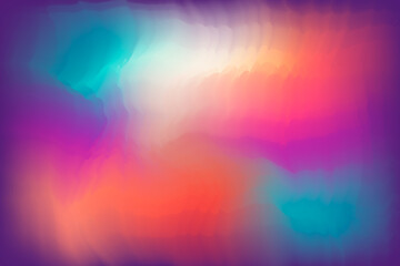 Abstract multicolored gradient crystal mesh vector background