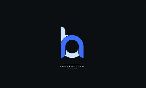 bn, nb Letter Business Logo Design Alphabet Icon Vector Monogram