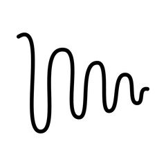 loud high note icon, vector illustration