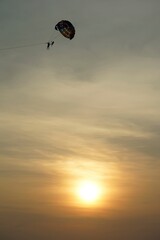 people with parachute 