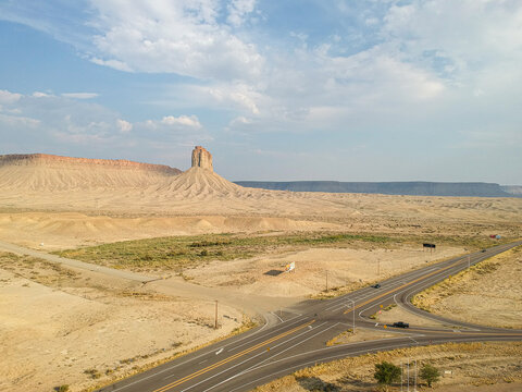 Ute Mountain Reservation Colorado Luftaufnahme