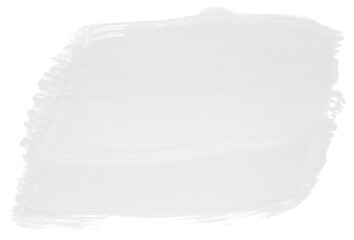 Light white paint stain with texture.