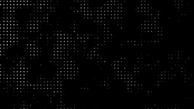 Seamless - Halftone dots motion background, Dot cartoonist background, Halftone comic dot animation. Wave pattern. Retro and Vintage Pattern animation