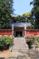 福津市のなまず神社本殿