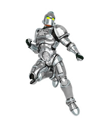 crusher combat is floating in white background