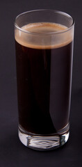 glass of black coffee