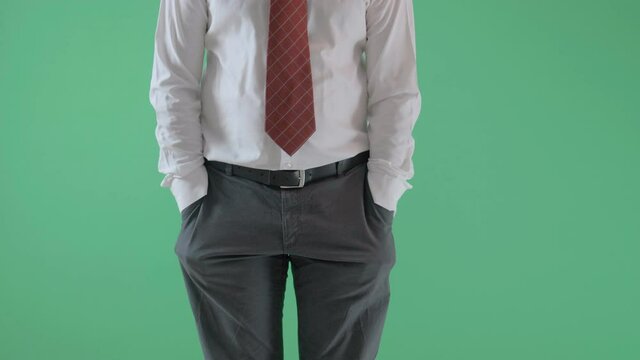Detail of hands looking money in pockets, pocket inside out, no money, broken business bankruptcy