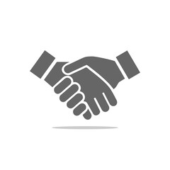 businessmen handshake icon. illustration vector