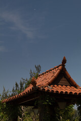 roof of the temple