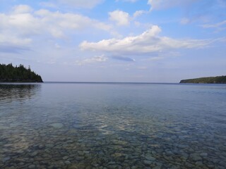 Fototapeta premium lake and sky