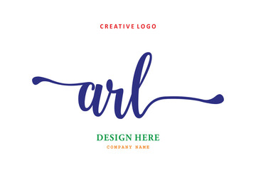 The simple ARL typeface logo is easy to understand and authoritative