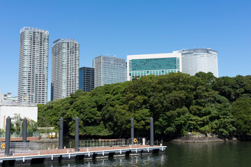 東京都港区竹芝からの風景