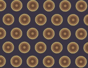 seamless pattern with circles