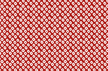 手描き鹿の子柄