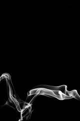 Fototapeta na wymiar Close up of smoke abstract