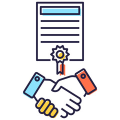 Business Deal Vector 