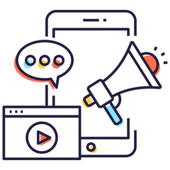 Video Marketing Vector 