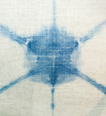 Abstract tie dyed fabric background