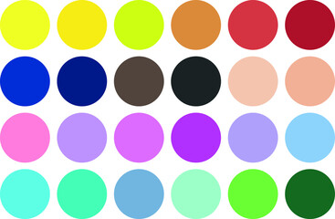 pastel series color set pattern background