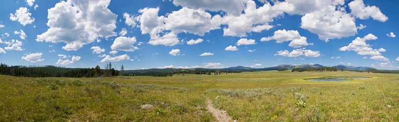 Hayden Valley Panorama