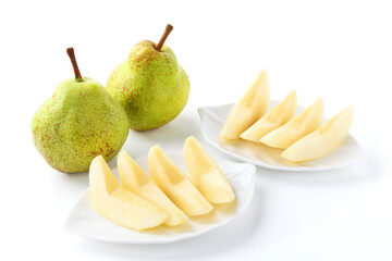 ラ・フランス（カットされた洋ナシ・セイヨウナシ）