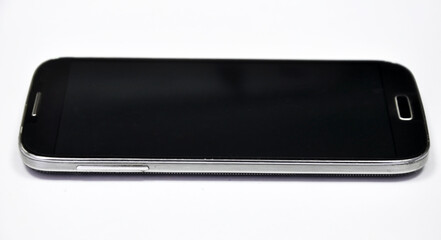 Mobile phone isolated on white background