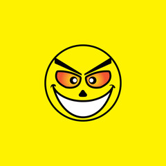 Smile emotion icon vector illustration design