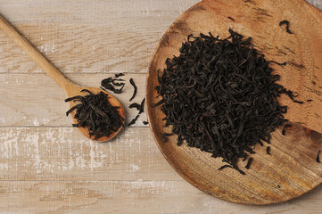 black leaf tea