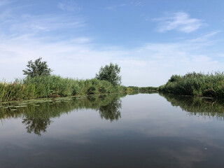 Quiet river in Friesland