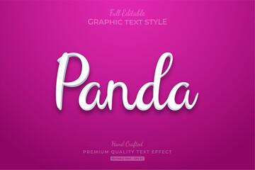 Clean White Editable Text Style Effect Premium
