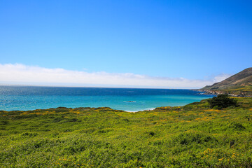 The Big Sur coast,  California 
