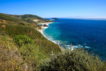 The Big Sur coast,  California 