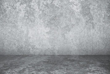 plaster wall, grey background